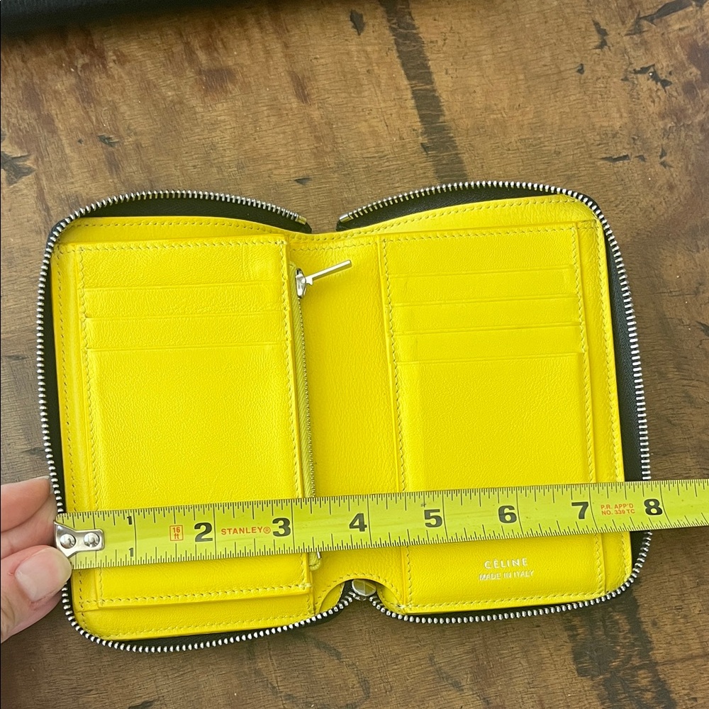Celine Textured Black Wallet - Picture 10 of 16